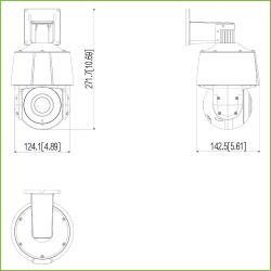 Dahua SD3A200-GNP-PV Cámara PT IP 2M H265 dWDR IR30m 4mm…