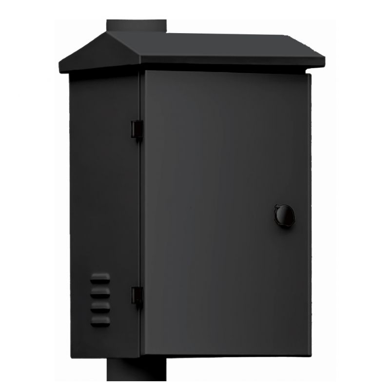 Global BACULO-CAJA-SH-22-NEGRO INTEGRATION CABINET