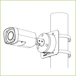 Dahua PFA135-B Boîte de jonction étanche pour HFW8, HFW9,…