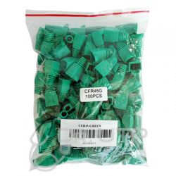 Drutp CFR45-GREEN Green Cap for RJ45 Connector in Bag 100 units