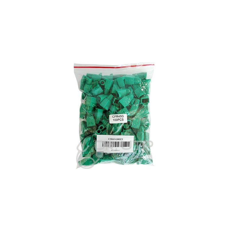 Drutp CFR45-GREEN Green Cap for RJ45 Connector in Bag 100 units