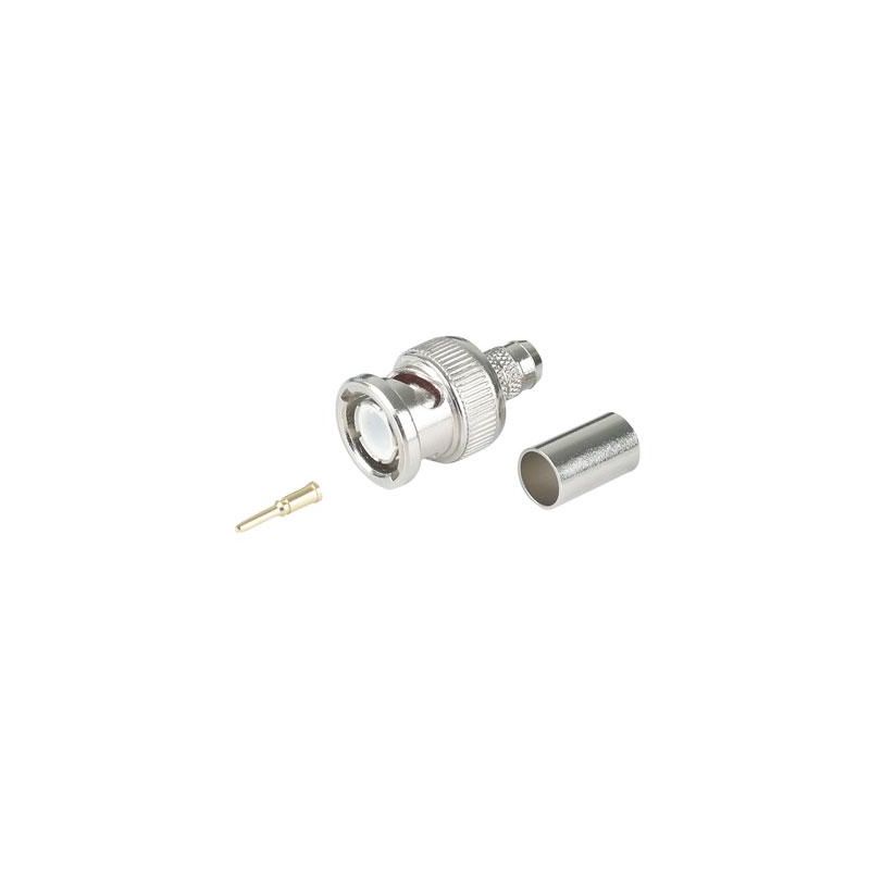 Drutp BNC1 Conector BNC para crimpagem RG59 1 unidade