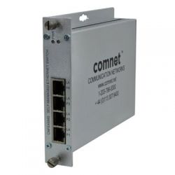 Comnet CNFE4SMS Self Managed Switch, 4 Ports 10/100TX RJ45 PSU…