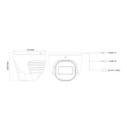 Provision DI-320IPE-MVF Dôme IP 2MP H265 WDR IR40m 2,8-12 mm…