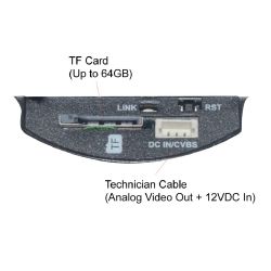 Provision I4-250IP5MVF IP tubulaire 5MP H265 WDR IR40m 3.3-12mm…