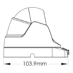 Provision DI-390A28 Dome AHD 4IN1 1080P IR15m 2.8mm IP66