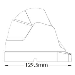 Provision DI-390AVF Dome AHD 4IN1 1080P IR25m 2.8-12mm VF IP66