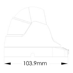 Provision DI-350A36+ Dome AHD 4IN1 5MP IR20m 3.6mm IP66