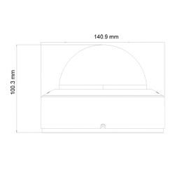 Provision DAI-380A-MVF Dome AHD 4IN1 8MP IR40m 2.8-12mm MVF IP67…