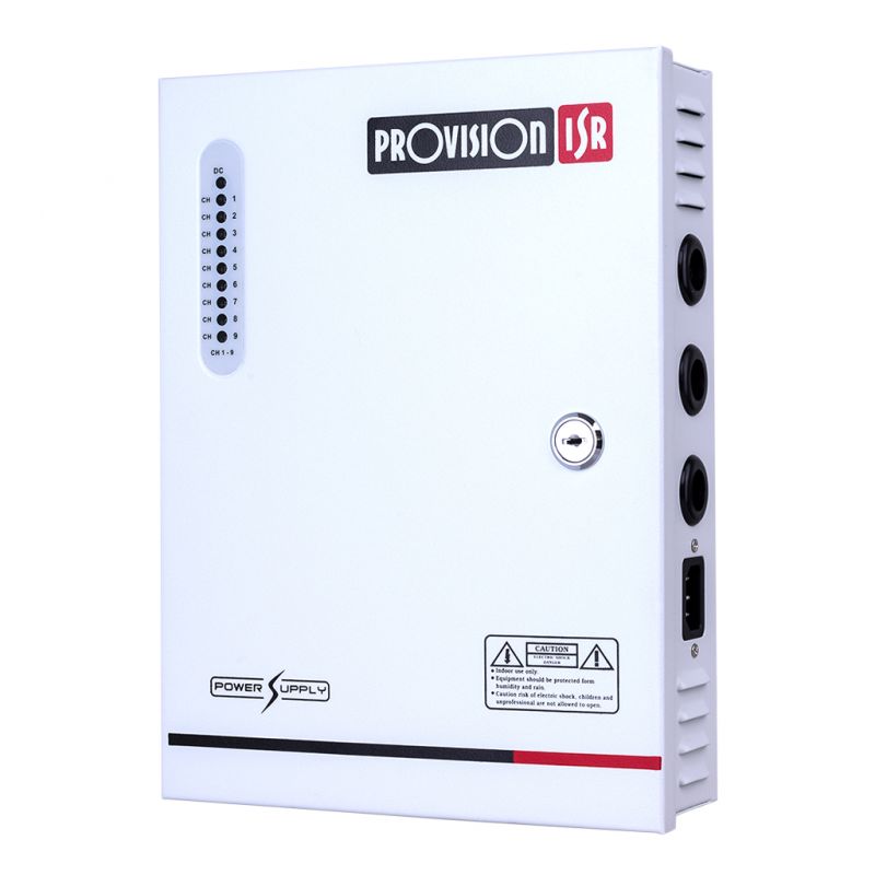 Provision PR-10A9CH 9CH Fonte de Alimentação DC12V 12A