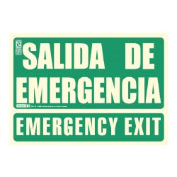 Implaser EV275N-A4 Señal salida de emergencia-emergency exit…