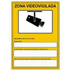 Implaser AD30-A5 Placa para RGPD em PVC Genérico ESP Tamanho A5