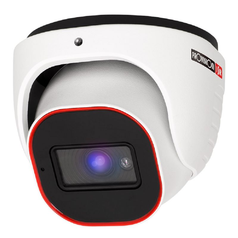 Provision DI-320IPE-28 Dôme IP 2MP H265 WDR IR20m 2,8 mm PoE…