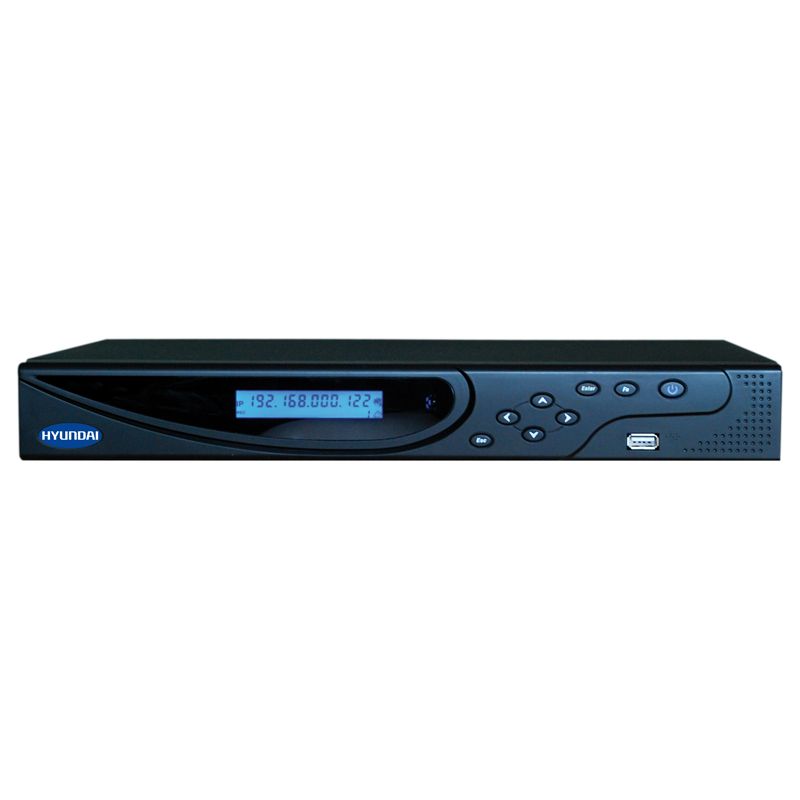 Hyundai HYU-34 16-channel IP NVR with PoE switch X8