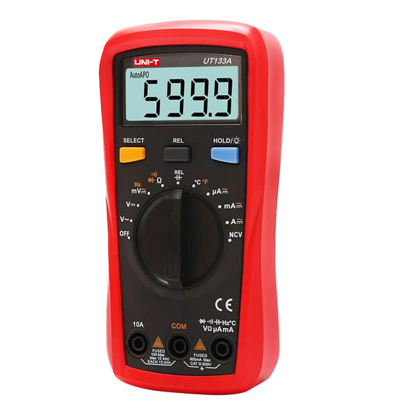 Uni-Trend UT133A - Handheld Digital Multimeter, LCD display of up to 6000…