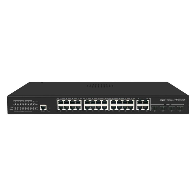 SW3224POE-MGC-300 - Switch PoE Gestionable, 24 puertos PoE + 4 Combo…