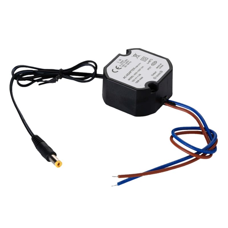 DC1210-W - Adaptateur électrique étanche, 12 V / 1A, IP 67,  50…