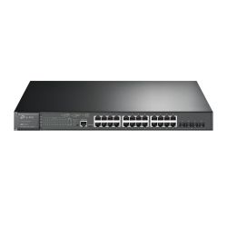 TP-LINK TL-SG3428XMP switch de rede Gerido L2+ Gigabit Ethernet (10/100/1000) Power over Ethernet (PoE) Preto