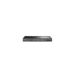 TP-LINK TL-SG3428X switch de rede Gerido L2+ Gigabit Ethernet (10/100/1000) Preto