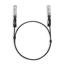 TP-LINK TL-SM5220-1M cable de fibra optica SFP+ DAC Negro