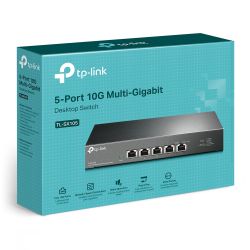 TP-LINK TL-SX105 commutateur réseau Non-géré 10G Ethernet (100/1000/10000) Noir