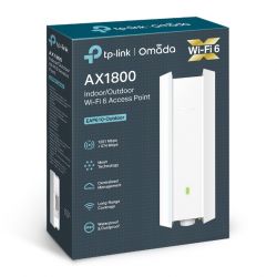 TP-LINK EAP610-OUTDOOR point d'accès réseaux locaux sans fil 1201 Mbit/s Blanc Connexion Ethernet, supportant…