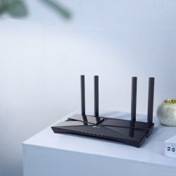 TP-LINK ARCHER AX23 router sem fios Gigabit Ethernet Dual-band (2,4 GHz / 5 GHz) 5G Preto