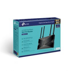 TP-LINK ARCHER AX23 router sem fios Gigabit Ethernet Dual-band (2,4 GHz / 5 GHz) 5G Preto