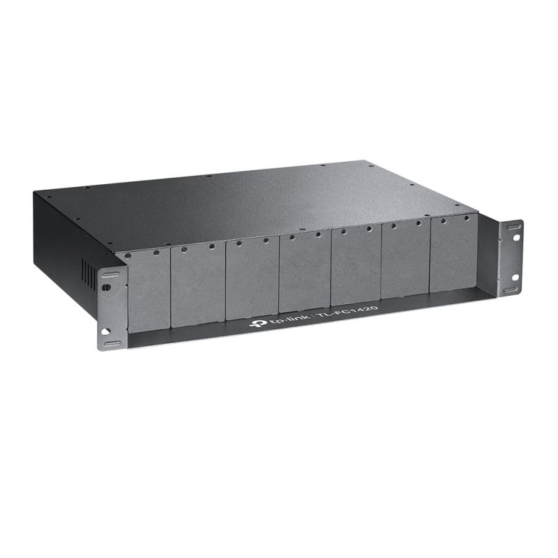 TP-LINK TL-FC1420 chassis de rede 2U Preto