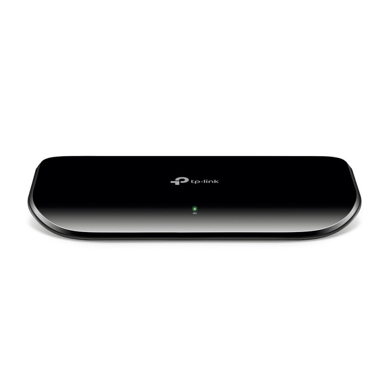 TP-LINK TL-SG1008D commutateur réseau Non-géré Gigabit Ethernet (10/100/1000) Noir