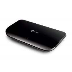 TP-LINK TL-SG1008D commutateur réseau Non-géré Gigabit Ethernet (10/100/1000) Noir