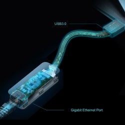 TP-LINK UE306 cartão de rede Ethernet 1000 Mbit/s