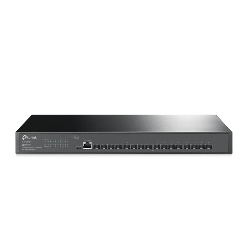 TP-LINK TL-SX3016F commutateur réseau Géré L2/L2+ Aucun Noir