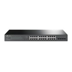 TP-LINK TL-SG2428P switch Gigabit Ethernet (10/100/1000) Energía sobre Ethernet (PoE) Negro