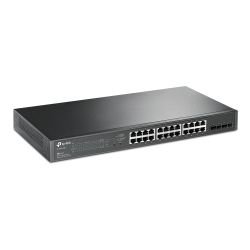 TP-LINK TL-SG2428P switch de rede Gigabit Ethernet (10/100/1000) Power over Ethernet (PoE) Preto