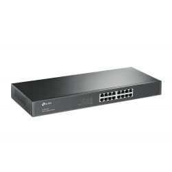 TP-LINK TL-SG1016 commutateur réseau Non-géré Gigabit Ethernet (10/100/1000) 1U Noir