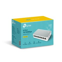 TP-LINK TL-SF1008D commutateur réseau Non-géré Fast Ethernet (10/100) Blanc