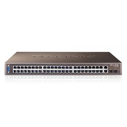 TP-LINK 48-Port 10/100Mbps + 4-Port Gigabit L2 Managed Switch Géré