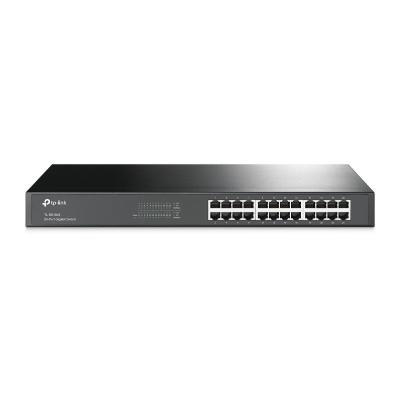 TP-LINK TL-SG1024 commutateur réseau Géré L2 Gigabit Ethernet (10/100/1000) Noir