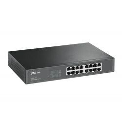 TP-LINK TL-SG1016D commutateur réseau Géré L2 Gigabit Ethernet (10/100/1000) Noir