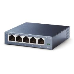 TP-LINK TL-SG105 switch No administrado L2 Gigabit Ethernet (10/100/1000) Negro