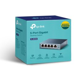 TP-LINK TL-SG105 commutateur réseau Non-géré L2 Gigabit Ethernet (10/100/1000) Noir