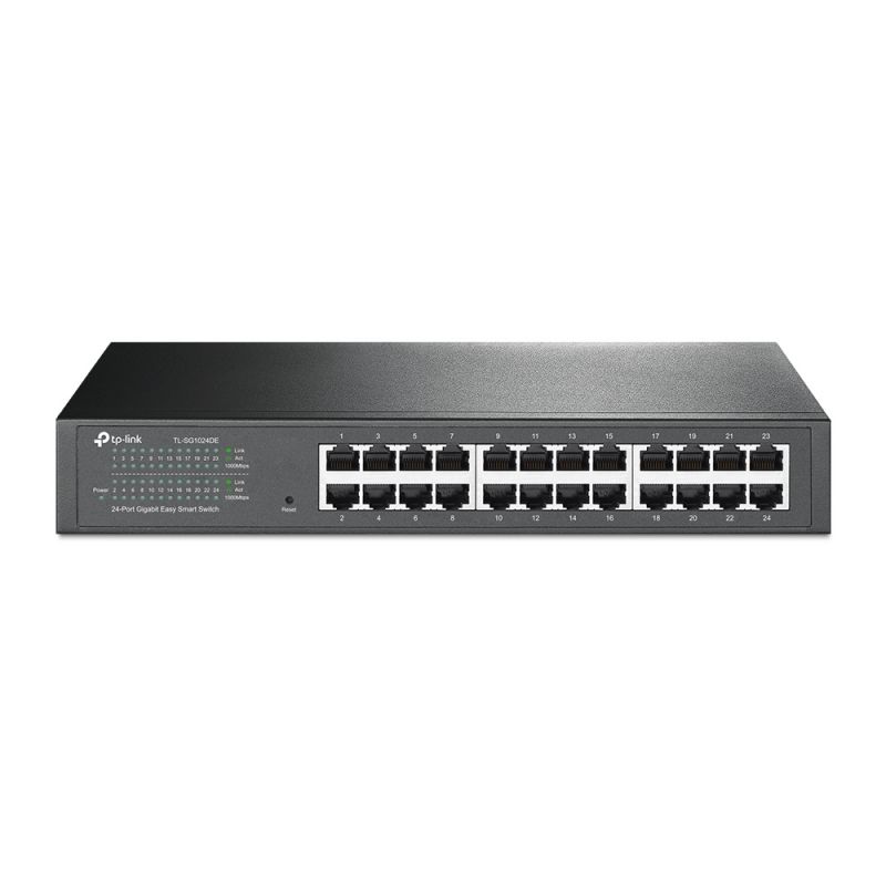 TP-LINK TL-SG1024DE switch Gestionado L2 Gigabit Ethernet (10/100/1000) Negro