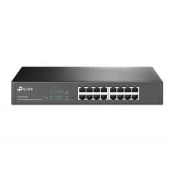 TP-LINK TL-SG1016DE commutateur réseau Géré L2 Gigabit Ethernet (10/100/1000) Noir