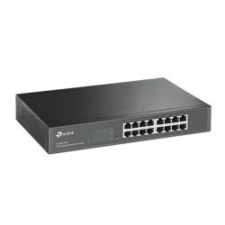 TP-LINK TL-SG1016DE commutateur réseau Géré L2 Gigabit Ethernet (10/100/1000) Noir