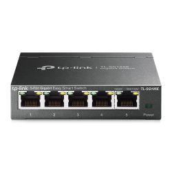 TP-LINK TL-SG105E commutateur réseau L2 Gigabit Ethernet (10/100/1000) Noir