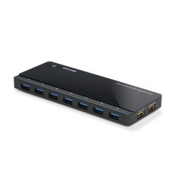 TP-LINK UH720 hub de interface USB 3.2 Gen 1 (3.1 Gen 1) Micro-B 5000 Mbit/s Preto