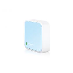 TP-LINK 300Mbps Wireless N Nano Router wireless router Fast Ethernet Single-band (2.4 GHz) 4G Blue, White