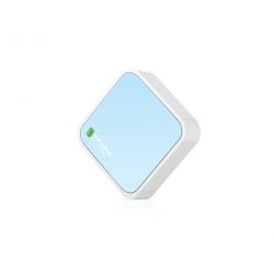 TP-LINK 300Mbps Wireless N Nano Router wireless router Fast Ethernet Single-band (2.4 GHz) 4G Blue, White