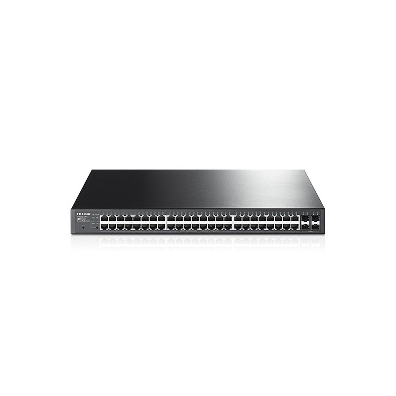 TP-LINK T1600G-52PS commutateur réseau Géré L2+ Gigabit Ethernet (10/100/1000) Connexion Ethernet, supportant…